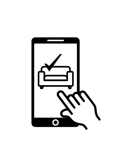 返却家具の選択